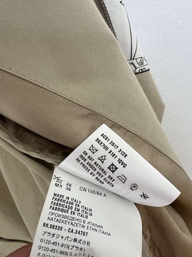 PRADA SPRING SUMMER 2018 COLLECTION COAT - Picture 11 of 11