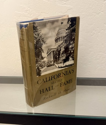 #ad #ad CALIFORNIA#x27;S STATELY HALL OF FAME *Signed* by Rockwell D. Hunt 1950 HC DJ $45.00
