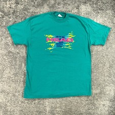VTG Head Shirt Mens XL Green 80s Made In USA Single Stitch Tennis Sports Neon