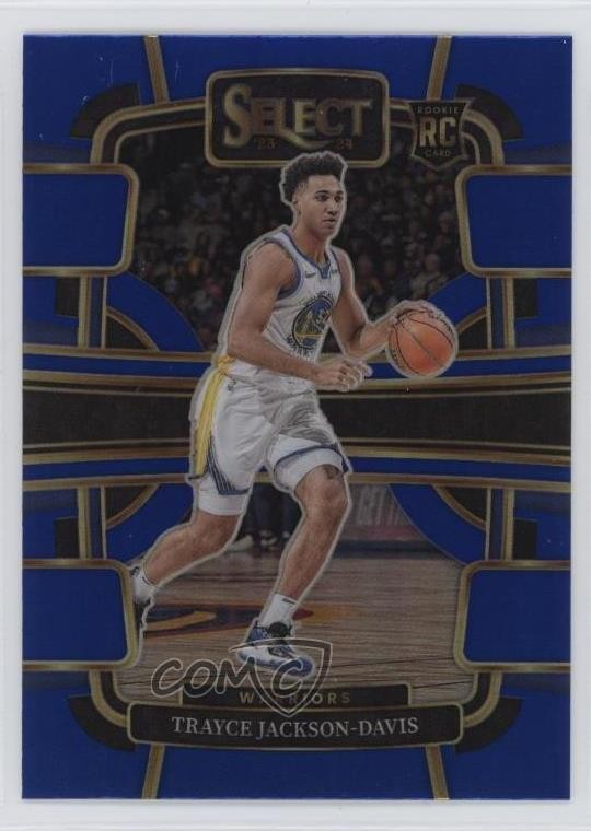 2023-24 Panini Select Concourse Blue Prizm Trayce Jackson-Davis #84 0qr0