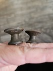 Vintage Drawer Pulls lot Of 2 Knobs Vintage Brass Look  — photo 2