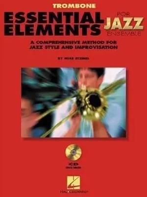 Essential Elements for Jazz Ensemble Trombone Book/Online Media Beginner Jazz...