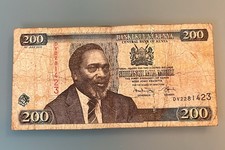 Republic of Kenya 200 Shillings Banknote 2010