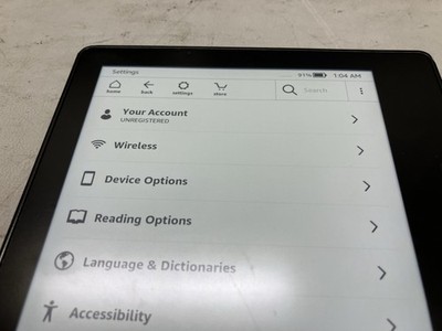 Amazon Kindle Oasis (8th Generation) 4GB, Wi-Fi + 3G