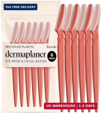 Kitsch Dermaplane Razor for Women Face - Face Razors for Women Men, Eye Brow R