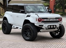 2024 Ford Bronco Raptor Black Appearance Luxury Package Custom Lift