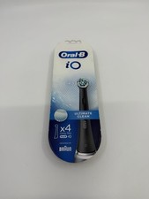 Oral-B iO Ultimate Clean Replacement Brush Heads - 3 Count - Black - Open Box