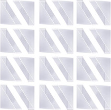 20 Pcs Triangle Shape Corner Guards Plastic Glass Corner Guards Mirror Corner Co