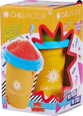 ChillFactor Color Shock Slushy Maker Super Sunburst- Wiederverwendbarer Slushy