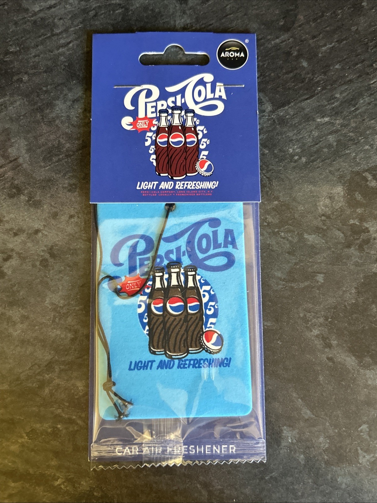 Aroma Pepsi-Cola Bottle Light & Refreshing In Car Air Freshener - NEW UK STOCK