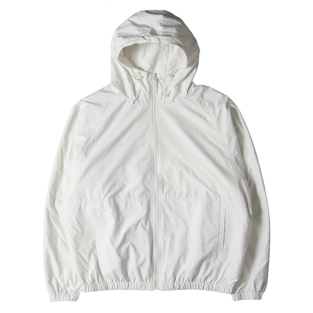 Veste Supreme Taille L 23Ss Logo Poinçonné Capuche Zip Complète Léger Nylon Capuche