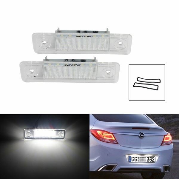 2 LED Kennzeichenbeleuchtung FüR Vauxhall Opel Astra F G Vectra B Tigra-image