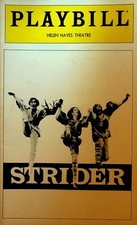 Strider Playbill April 1980 Gerald Hiken Gordon Gould Taina Elg Skip Lawing