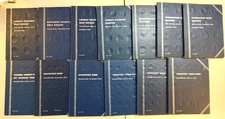 Lot Of 13 Vintage Whitman Album No Coins