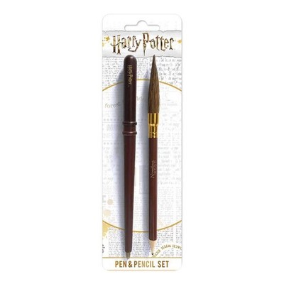 Pyramid International   Harry Potter   Wand & Broom   Pen & Pencil   2 Piece   K