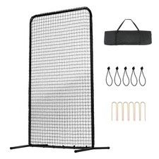 Uimoso Baseball and Softball Pitching Net for Batting Practice, 7x4 ft Screen