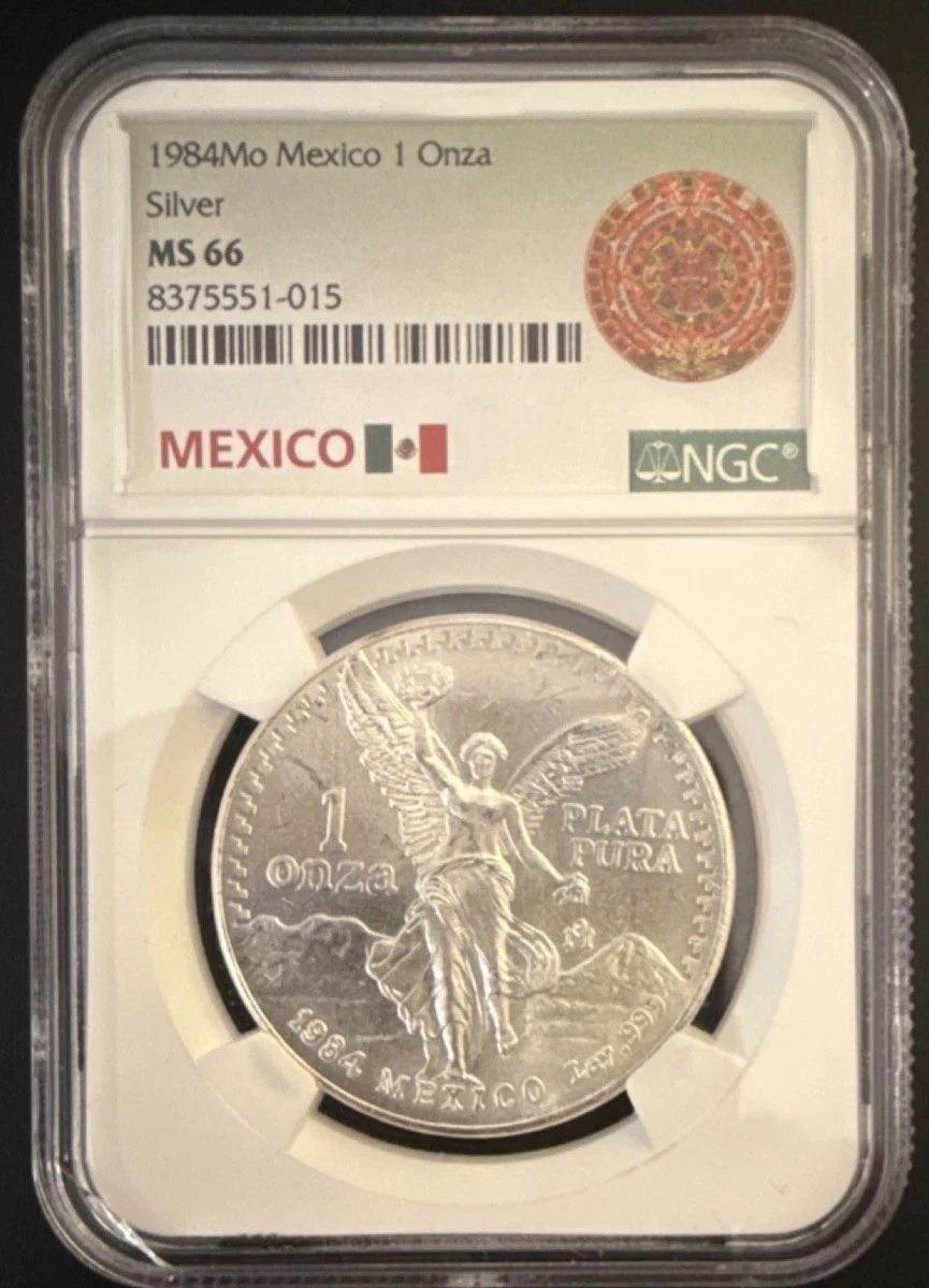 Silver MS 66 Graded 1984 Mexican Coins for sale | eBay