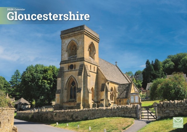Gloucestershire A4 Calendar 2026 CALENDAR 9781529897036