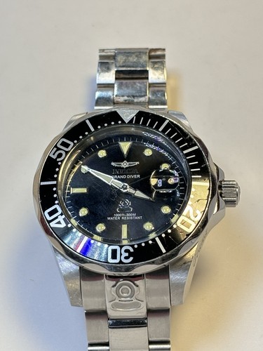 Invicta Grand Diver Automatic Dive Watch, 300M WR, #3044 Works, Gifts for Him - Picture 7 of 13