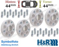 TRAK+ Spurverbreiterung DRA 44mm/Achse u.a.: Fiat Panda 312, 319, Bj. 2012-2025