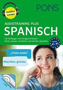 PONS Audiotraining Plus Spanisch: Für Anfänger und Fortg... | Buch | Zustand gut