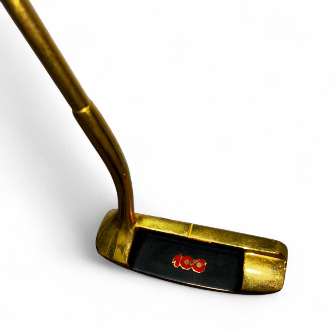 Coca-Cola Celebrity 24K Gold Plated Golf Club Putter Rare Logo