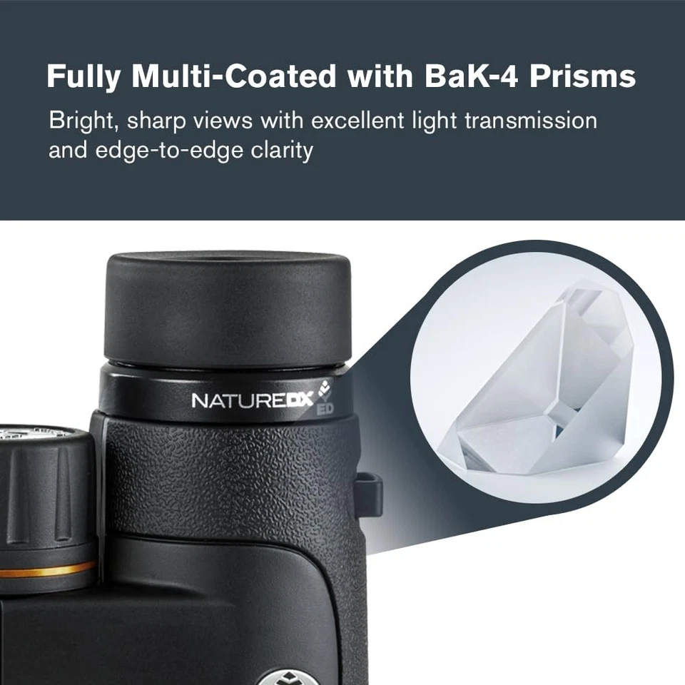 – Nature DX ED 8x42 Premium Binoculars – Extra-Low Dispersion Objective Lense... - Image 4 of 4