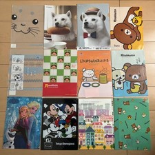 Set of 12 A4 clear files 9 new 3 used