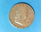 Photo of a 1962-D Franklin Half Dollar from an eBay listing that sold on Jul 17, 2026