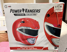 Hasbro Mighty Morphin Power Rangers Lightning Collection Red Ranger Helmet NEW