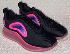 NIKE Air Max 720 Throwback Future Black Pink Blue Shoes NEW Youth Boys Girls 7