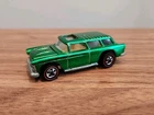 VINTAGE REDLINE HOT WHEELS CHROME-LIKE EMERALD GREEN CLASSIC NOMAD WOW NICE