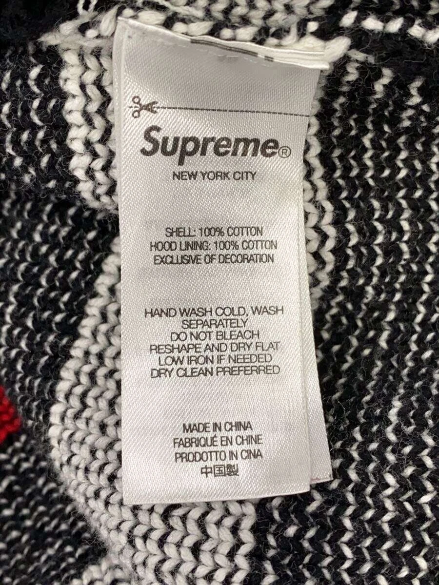 Felpa Supreme con cappuccio M cotone nero FW23 RN101837 usata