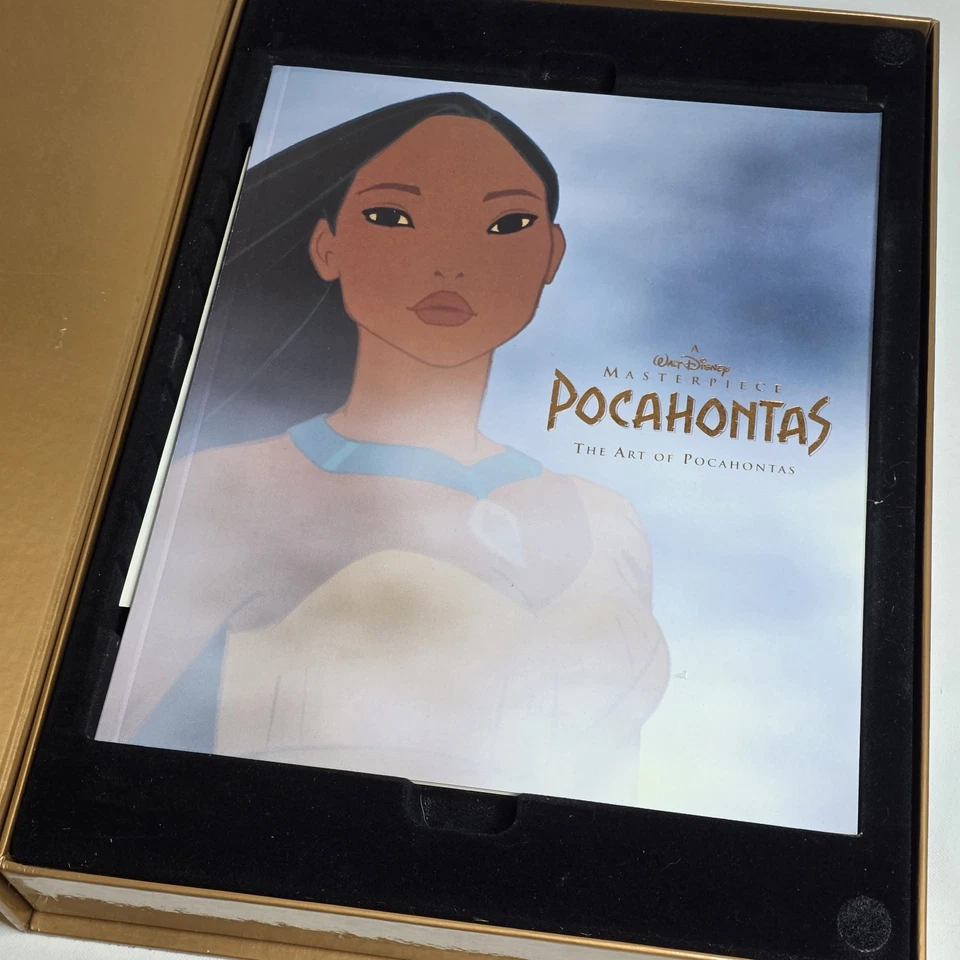 Walt Disney Masterpiece Pocahontas Exclusive Deluxe Video Edition VHS Authentic - Imagem 3 de 4