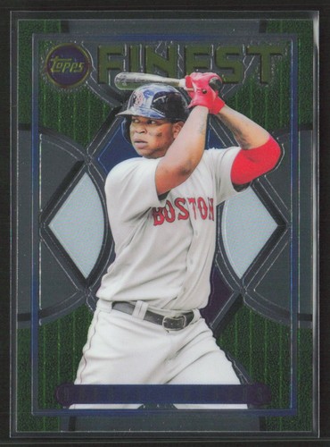 2022 Topps Finest Flashbacks Rafael Devers #62 card