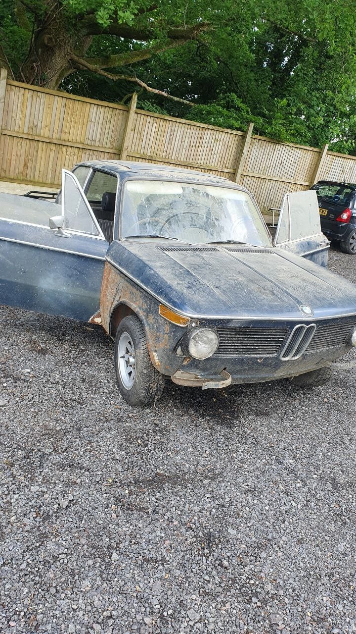 1968 Rare BMW E10 2002 Roundie