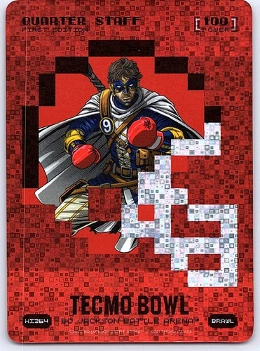 Bo Jackson Battle Arena Tecmo Bowl Quarter Staff Helmet Icon Brawl🔥🔥