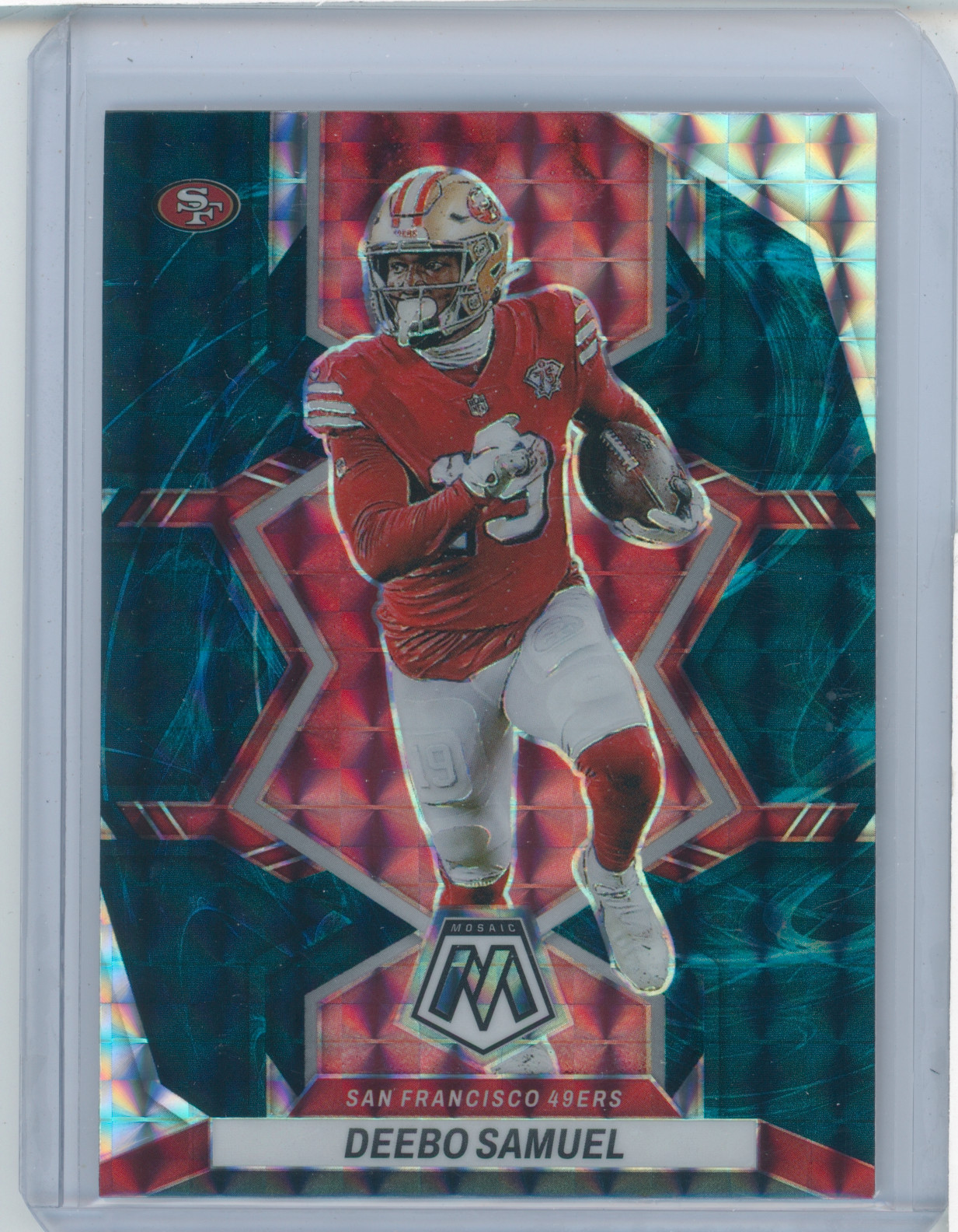 2022 Panini Mosaic GENESIS Deebo Samuel 49ers SSP #177 Case Hit