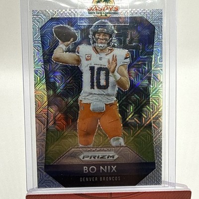 2025 Panini Prizm Bo Nix Flashback Mojo #/25 Broncos