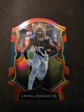 2020 Panini Select - Concourse Laviska Shenault Jr. #59 Maroon Prizm Die-Cut...