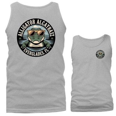 Alligator Alcatraz Nature s Own Border Patrol Everglades Florida Tank Top