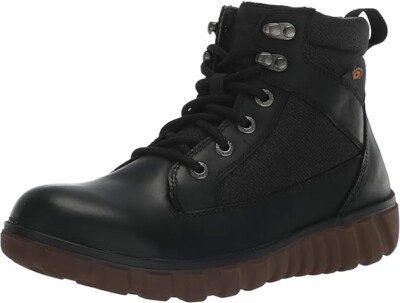 Bogs Classic Casual Lace-Up Boot Men's BLACK MULTI - SIZE 12 US - NIB