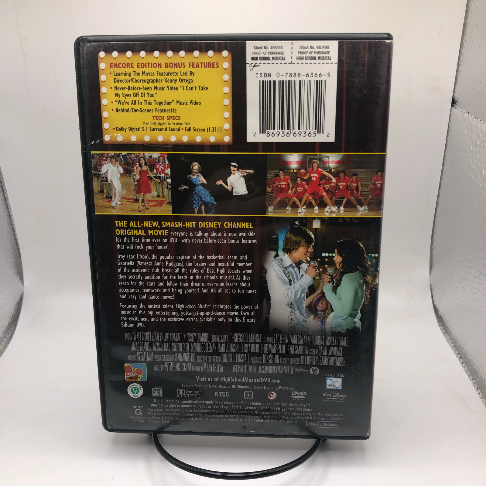 High School Musical Dvd 06 Ebay