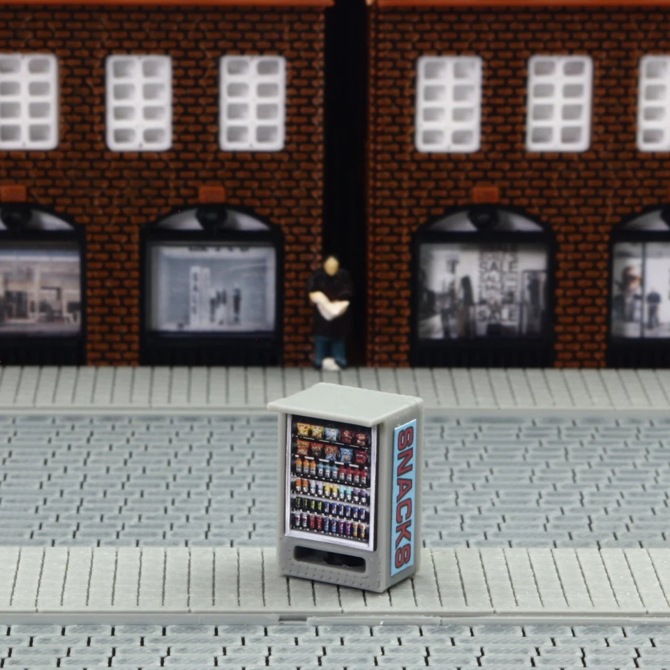 Snack Vending Machine Vending Machine LED Illuminated Track H0 1:87 Automatic Model Making - Image 4 of 4