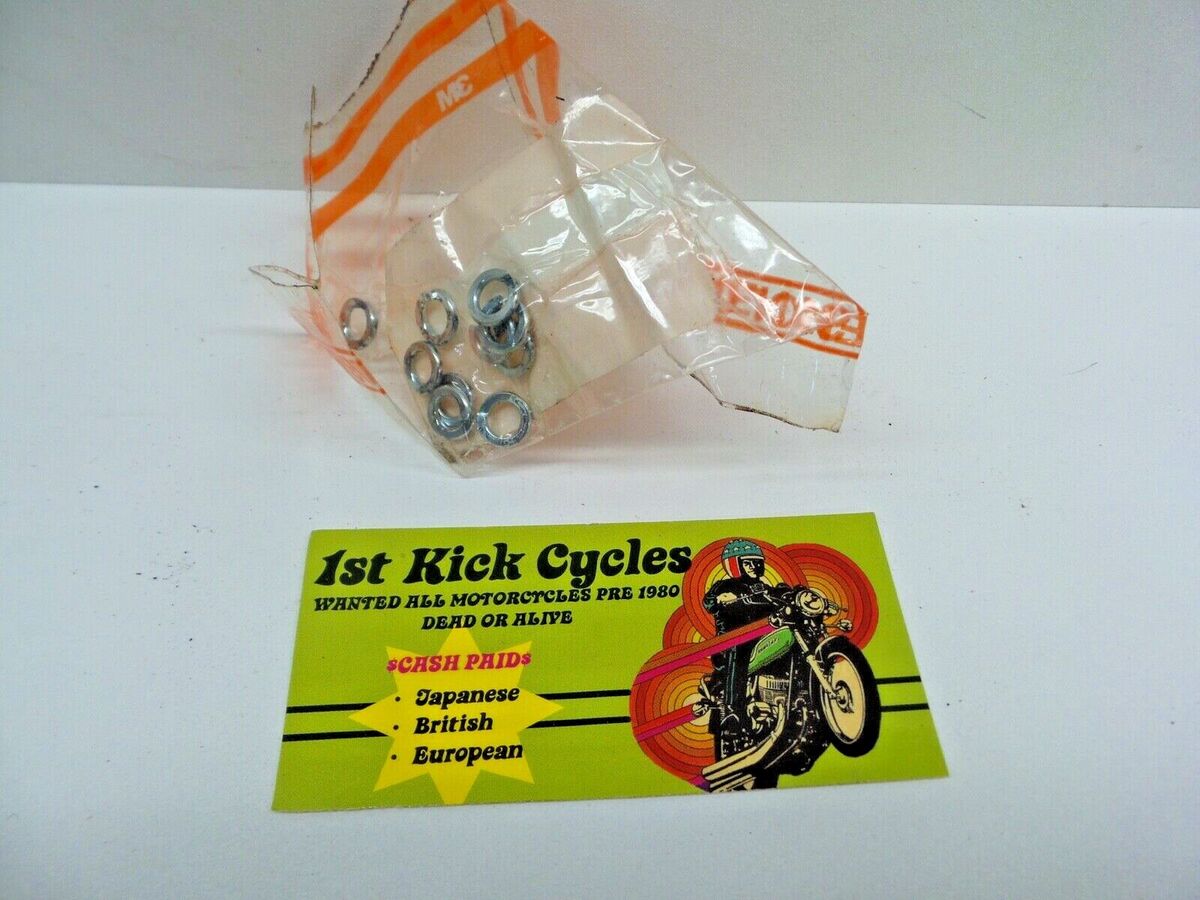 NOS KAWASAKI SPRING WASHER 5MM ZX1400 (PACK OF 10 ) 461F0500 NOS KAWASAKI SPRING WASHER 5MM ZX1400 (PACK OF 10 ) 461F0500