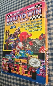 NES Formula One 1 Built To Win Complete in Box w/Manual NES Original Nintendo