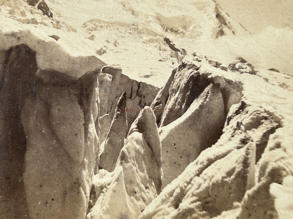 France Refuge des Grands Mulets Chamonix Mont Blanc Photo Stereo