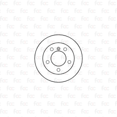 Brake Disc Rotors For Mercedes Sprinter Rear Axle Abtex BD684S