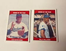 1985 TCMA Rookie OF The Year Singles You Pick