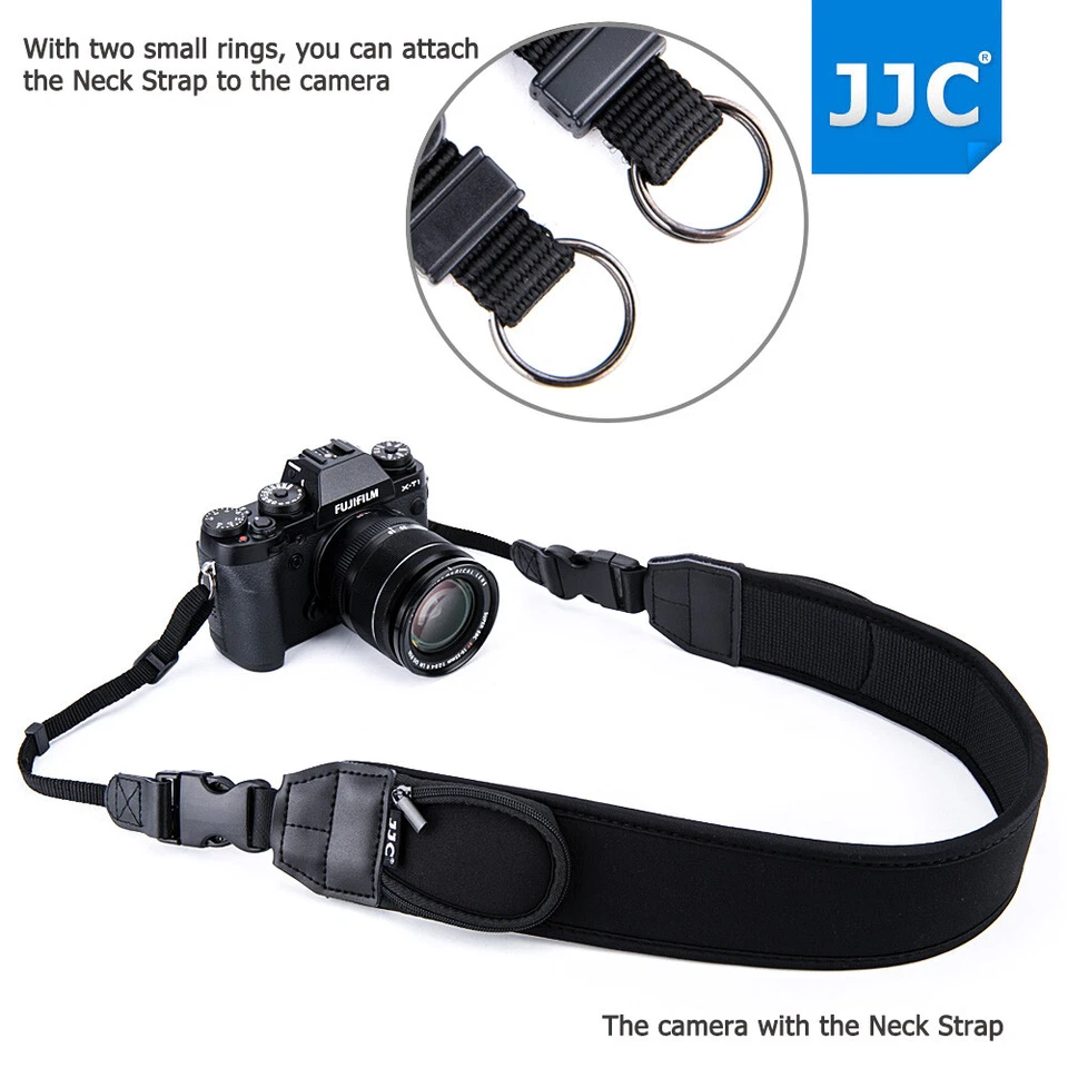 Soft Neck Strap for Nikon Z9 Z7 Z6 D850 D810A D800 D750 D7500 D7200 D5600 D5500 - Image 4 of 4